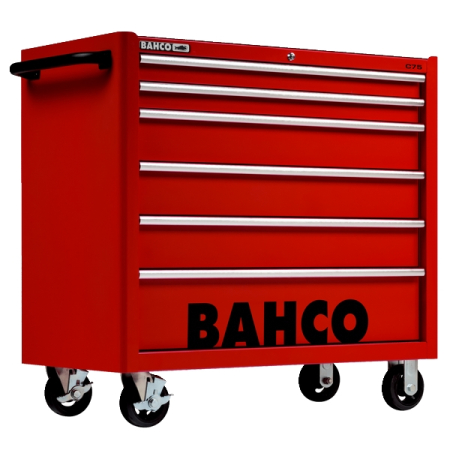 BAHCO 1475KXL6RED Тележка инструментальная 40 дюймов, 6 ящиков