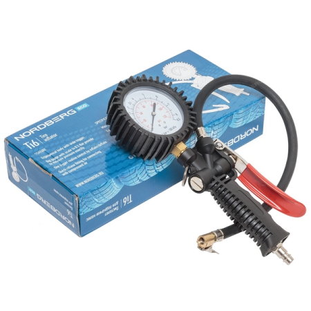 Nordberg Ti6 Пистолет для подкачки шин с манометром