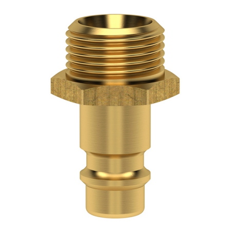 Штуцер БРС "папа" - наружная резьба 3/8" LUDECKE 850029 ES 38 NA