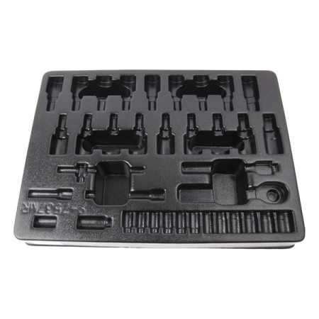 Ложемент для набора торцевых головок 9-7537MR, PVC, King Tony 84714320B