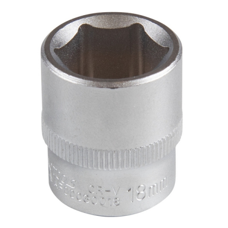 Головка торцевая стандартная шестигранная 3/8", 18 мм, AFFIX AF00030018