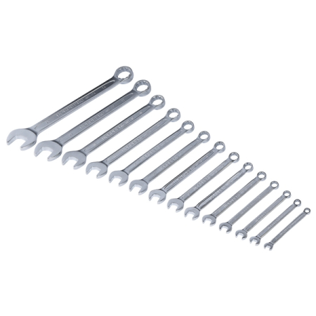 NORDBERG 10214P Набор ключей комбинированных, 6-24 мм, 14 шт, чехол