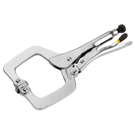 Зажим с фиксатором 280 мм, С-образный, с подвижными губками TOLSEN TT10056
