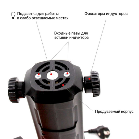 Индукционный беспламенный нагреватель 1000 Вт iCarTool IC-190