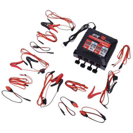 Зарядное устройство 6/12В, до 4 АКБ, GTE-C301