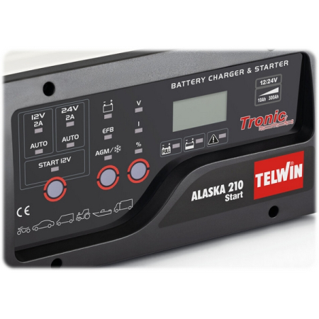 Пуско-зарядное устройство TELWIN ALASKA 210 START 12-24V
