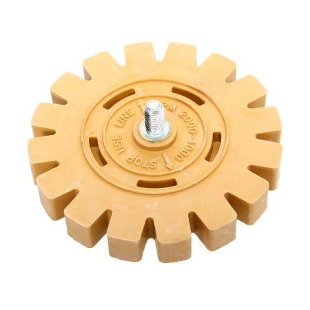 Диск зачистной каучуковый ребристый 100 мм JTC-7211 Диск зачистной каучуковый ребристый 100 мм JTC-7211