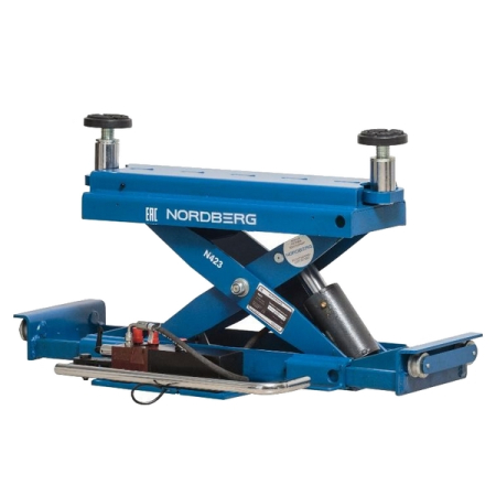 Nordberg N423 Траверса гидравлическая с ручным приводом, 2 т, синяя