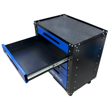 Инструментальная тележка, 5 ящиков, синяя, Great Wolf GWT-B5