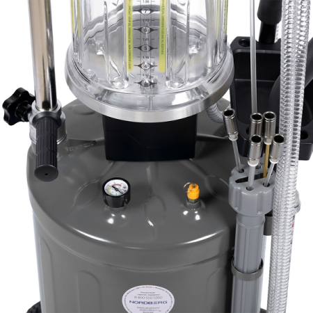 NORDBERG 2380G Установка для сбора масла пневматическая, 80 л, серая
