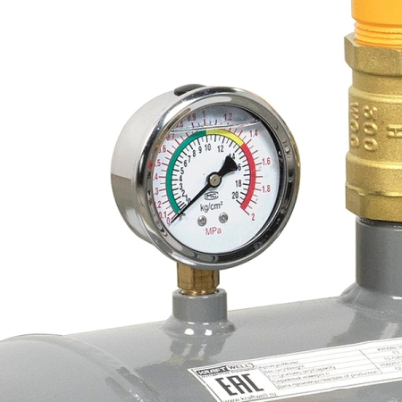 Бустер (инфлятор) для взрывной накачки шин, 38 л, KRAFTWELL KRWB-38