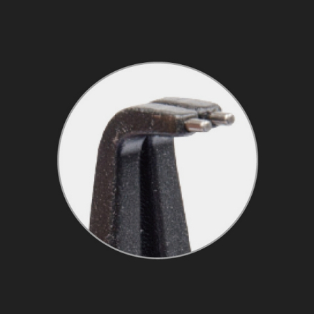 KING TONY 66SB-07 Съемник стопорных колец, губки разжимные гнутые, 175 мм