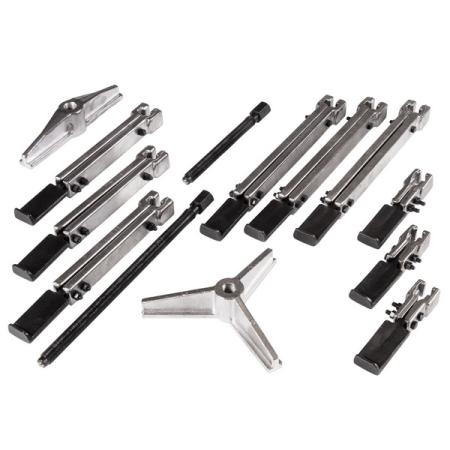 Съемник подшипников, 2-х и 3-х захватный, 13 предметов, AFFIX AF10412012C