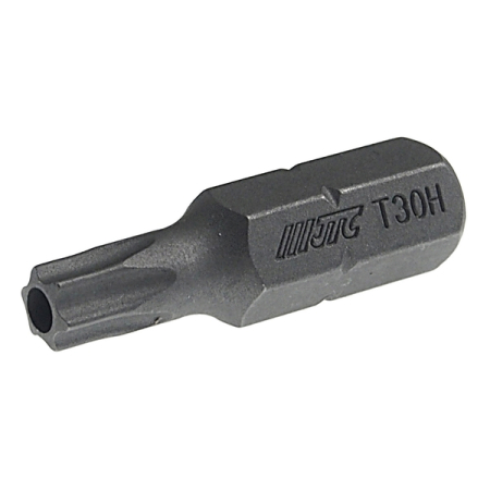 Бита TORX с отверстием T30Hx30мм, 5/16", JTC-1243030