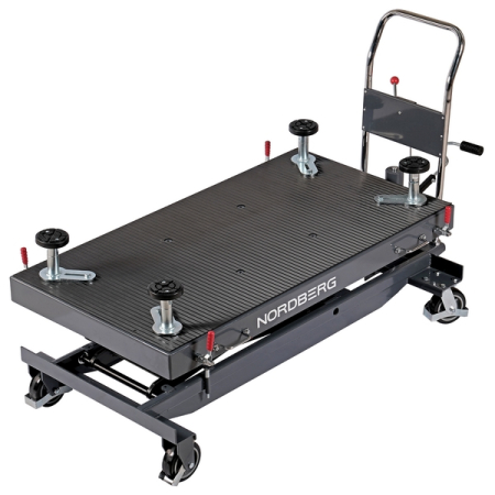 NORDBERG N3T1000GH Стол подъемный гидравлический 1000 кг для АКБ электромобиля, двойные ножницы