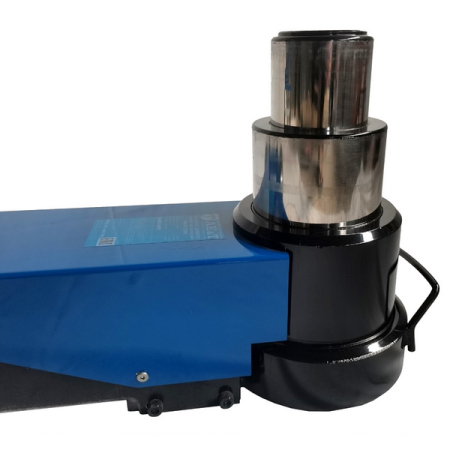 Домкрат подкатной пневмогидравлический, двухштоковый, 100/50 т, AE&T HJ-100/50F