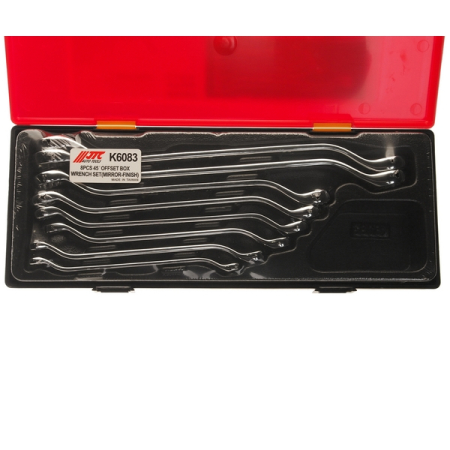 Набор ключей накидных, 8-24 мм, 8 предметов, JTC-K6083