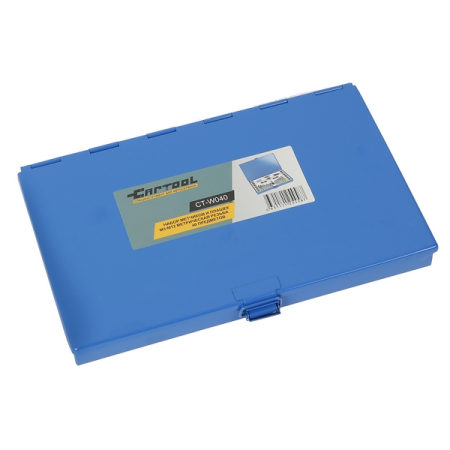 Набор метчиков и плашек, М3-М12, 40 предметов, Car-Tool CT-W040