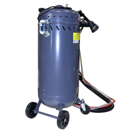 Установка пескоструйная, бак для песка 104 л, KraftWell KRW-SB100H