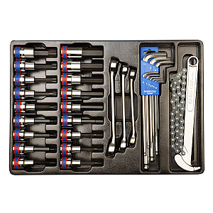 Смешанные наборы инструментов в ложементах