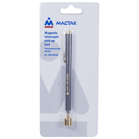 Телескопический магнитный извлекатель, 135-650 мм, 2,2 кг, Мастак 190-09650