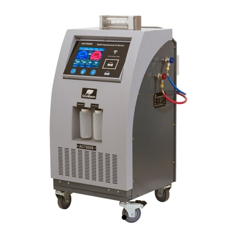 Установка для заправки автокондиционеров автоматическая GrunBaum AC7500S Smart Flushing