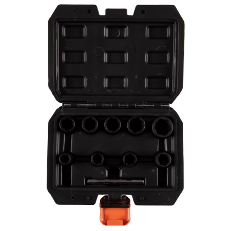 Набор головок для поврежденных гаек и болтов, 10-19 мм, 10 предметов, AFFIX AF10930010C