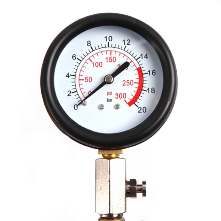 Компрессометр бензиновый 0-20 бар с адаптерами Car-Tool CT-N0126