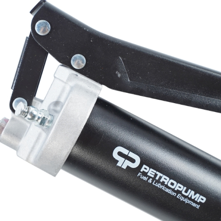 Шприц для смазки двухплунжерный 500 см3, гибкий шланг, Petropump PP100103