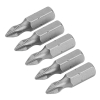 Набор вставок (бит) 1/4", Phillips PH2, 25 мм, 5 предметов TOLSEN TT20271