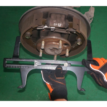 BAHCO BBR410 Штангенциркуль для измерения толщины тормозных дисков и барабанов