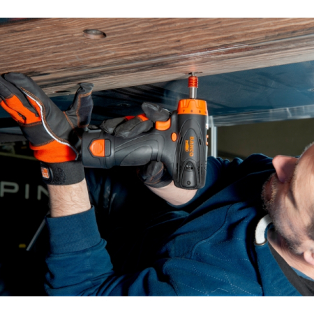 BAHCO BCL31SD1K1 Шуруповерт аккумуляторный, 1/4 дюйма, 24 Нм, 12 В, комплект