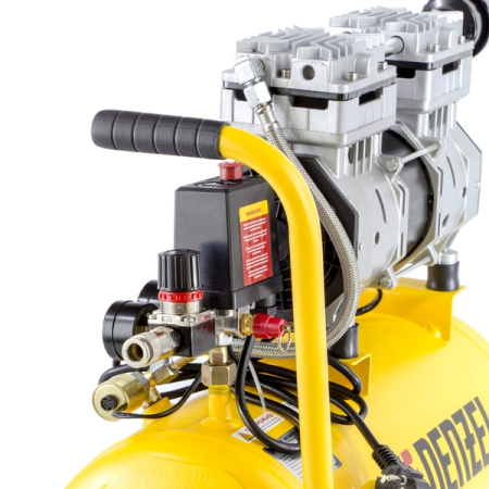 Компрессор воздушный бесмасляный Denzel DLS950/24