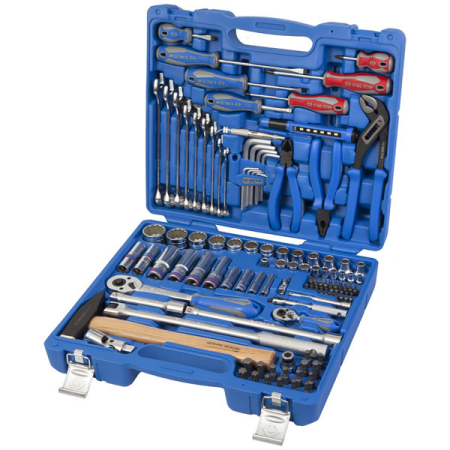 Набор инструментов для автомобиля, 110 предметов, King Tony 7010MR