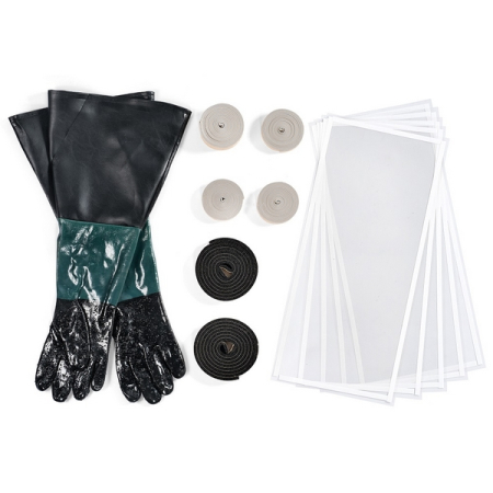 Камера пескоструйная, фронтальная загрузка, 220 л, KraftWell KRW-SB220F