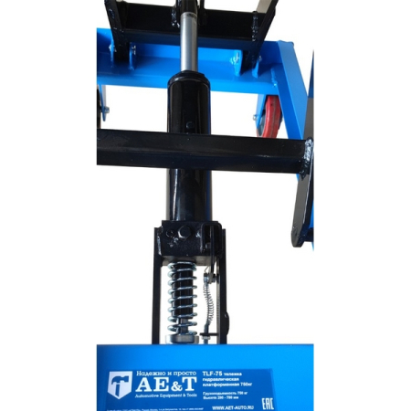 Тележка платформенная гидравлическая, 750 кг, AE&T TLF-75