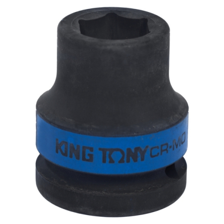 KING TONY 653518M Головка торцевая ударная 3/4 дюйма шестигранная 18 мм KING TONY 653518M Головка торцевая ударная 3/4 дюйма шестигранная 18 мм