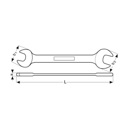 BAHCO NS006-1014 Ключ рожковый искробезопасный 10x14 мм