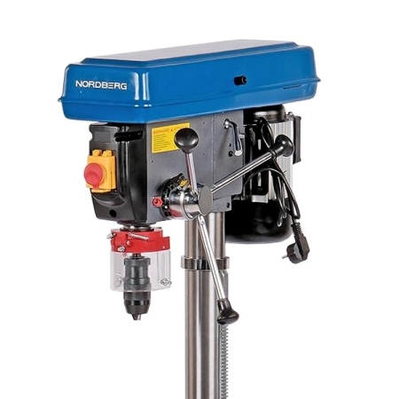 NORDBERG ND20118 Станок сверлильный 850 Вт, 20 мм, 12 скоростей, тиски