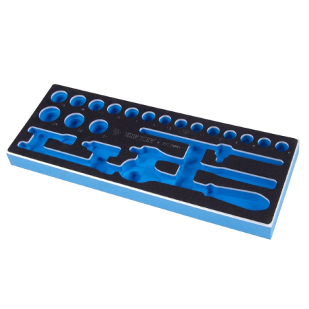 Ложемент для набора торцевых головок 3/8" с принадлежностями 3023MRV11, EVA, KING TONY 859302332B11