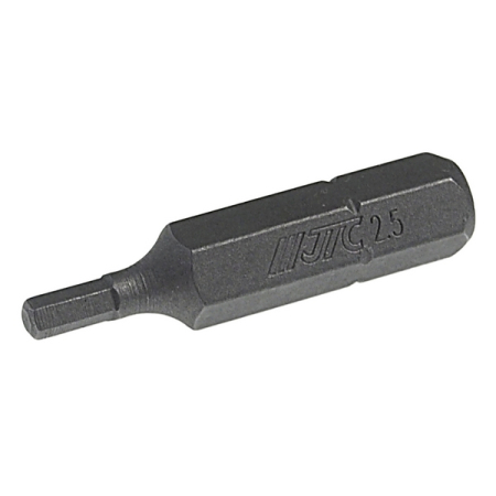 Бита HEX H2.5x30 мм, 1/4", JTC-11530025