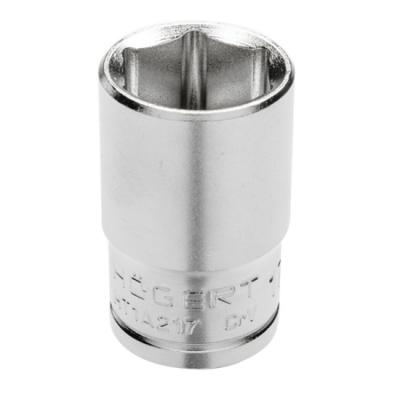 Головка торцевая шестигранная 1/2", 17 мм, HOEGERT HT1A217 Головка торцевая шестигранная 1/2", 17 мм, HOEGERT HT1A217
