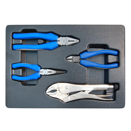 Набор инструментов пассатижи в ложементе King Tony 9-42144GP Набор инструментов пассатижи в ложементе King Tony 9-42144GP