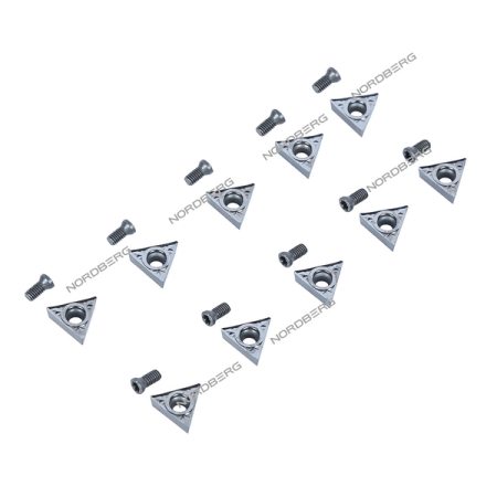 Nordberg Резцы для станков проточки тормозных дисков NL1, NL2 с винтами в пенале (10 шт)