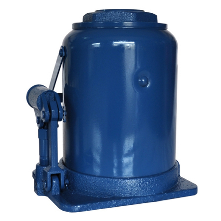 Домкрат бутылочный гидравлический, двухштоковый, 32 т, AE&T T02032i