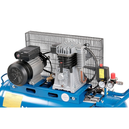 NORDBERG NCE100/390 Компрессор поршневой с ременной передачей 220В, ресив. 100л, 390л/мин