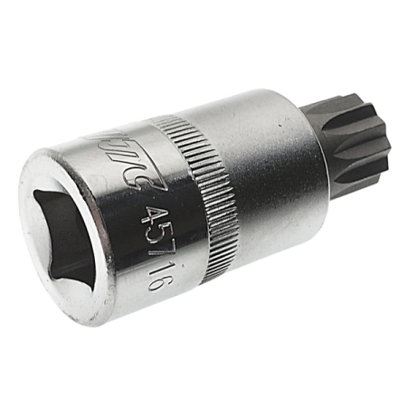 Бита-головка 1/2" SPLINE M16x55мм JTC-45716 Бита-головка 1/2" SPLINE M16x55мм JTC-45716