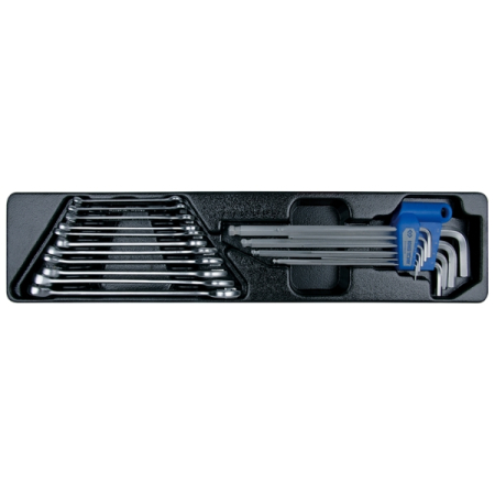 Набор комбинированных ключей и шестигранников, ложемент, 20 предметов KING TONY 9-90120MR