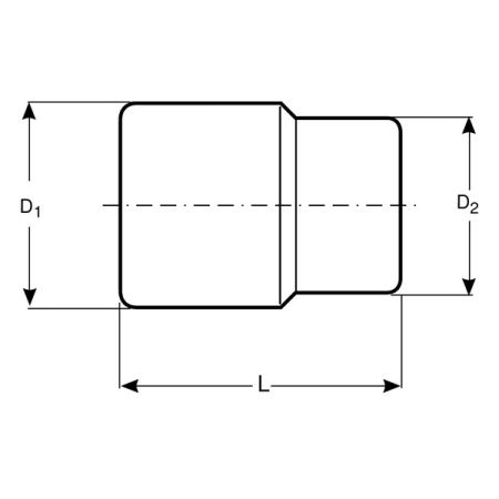 BAHCO 7807 Торцевая головка для дизель-инжекторов, 27 мм, 1/2 дюйма