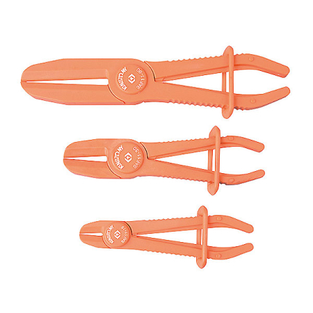 KING TONY 9AF113 Зажимы для шлангов пластиковые 15-60 мм 3 предмета